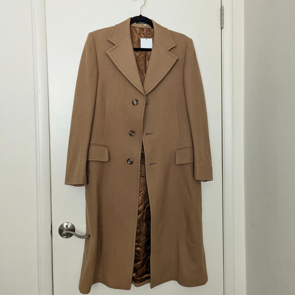 Vintage Michel De L'Isle wool coat